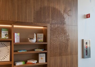 Custom Commercial Paneling and Shelving